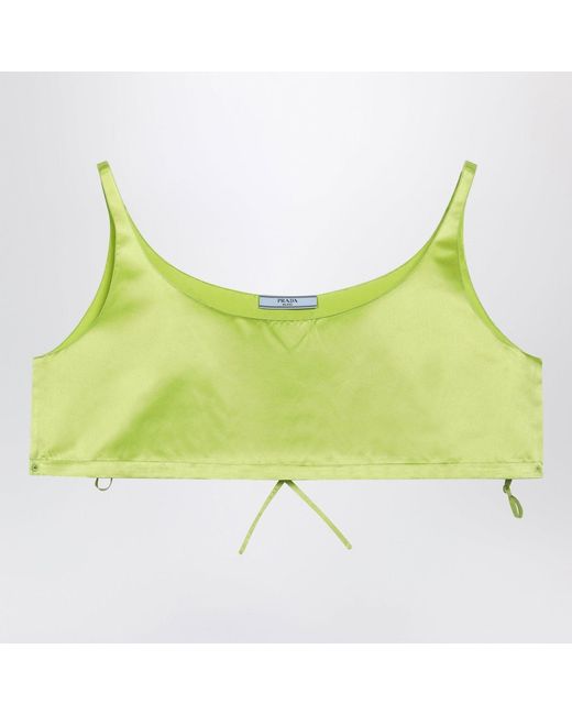 Prada Yellow Pistachio Top