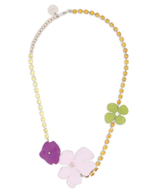 Marni Pink Chocker Flowers