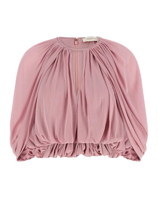 Zimmermann Pink 'Alchemy' Blouse
