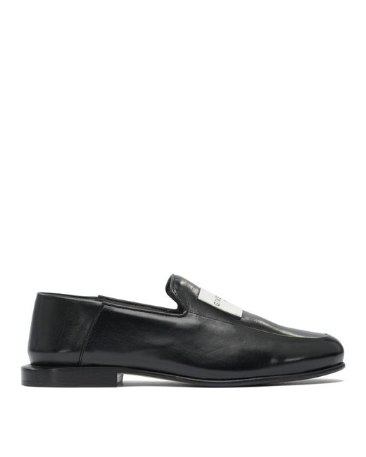 Givenchy Black Rubber Loafers for men