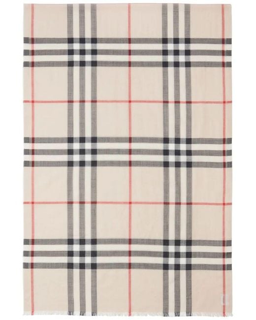 Burberry Natural Scarf