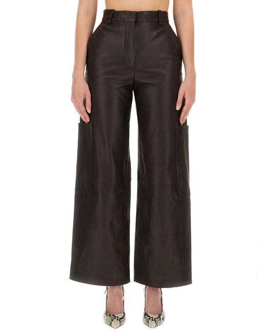 Khaite Black Regular Fit Pants