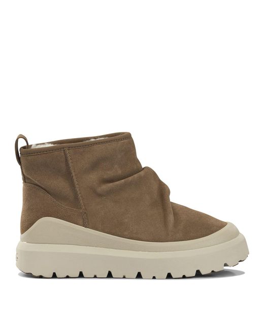 Ugg Brown "Heritage Utility" Ankle Boots for men