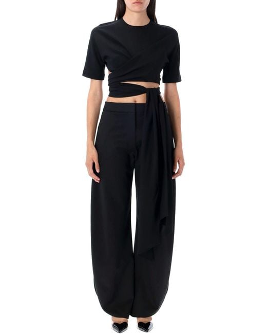 Alaïa Black Tie Top