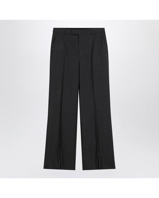 Gucci Gray Wool Trousers