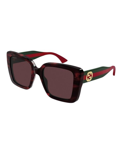 Gucci Red Sunglasses