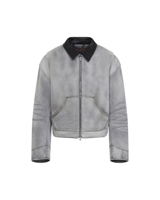 Acne Gray Cotton Jacket