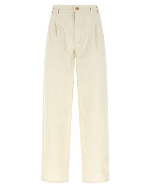 A.P.C. Natural 'Willow' Pants