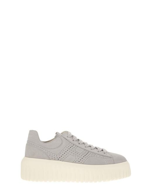 Hogan Gray H-Stripes