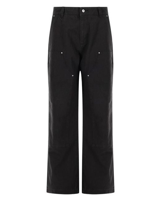Represent Black Pantalone "Carpenter" for men