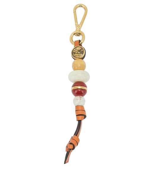 Etro White "Spheres" Charm