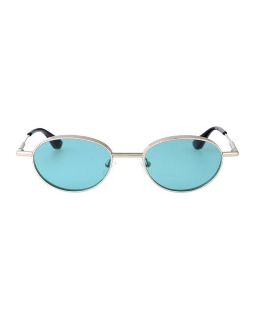 McQueen Blue Sunglasses