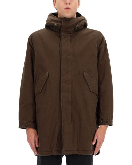 Aspesi Brown Jackets for men