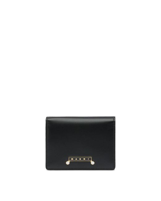 Women's Black "Envelope" Wallet