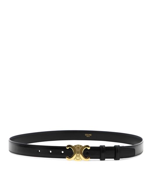 Céline White "Triomphe" Belt