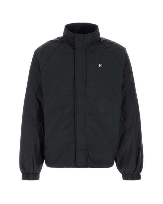 Represent Black Nylon Jacket for men