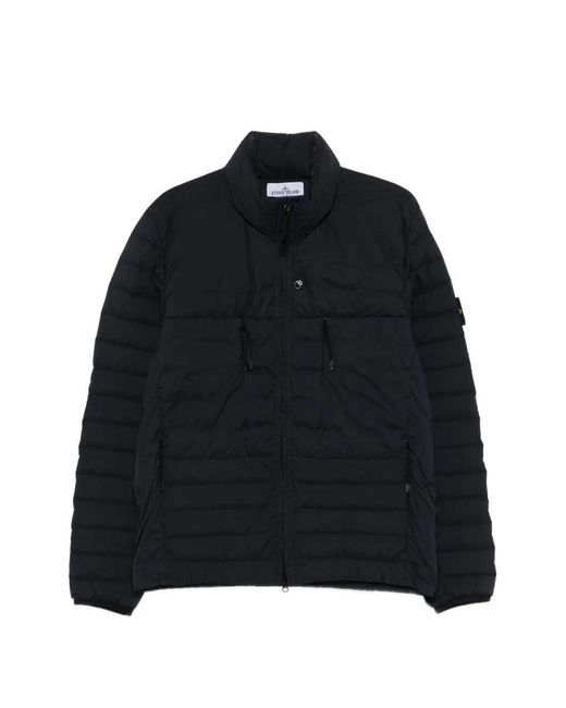 Stone Island Black Jacket for men