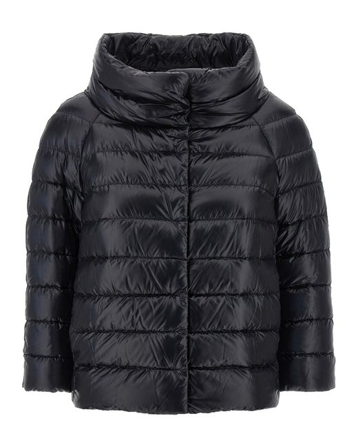 Herno Black 'Sofia' Down Jacket