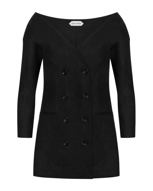 Alberta Ferretti Black Blazer