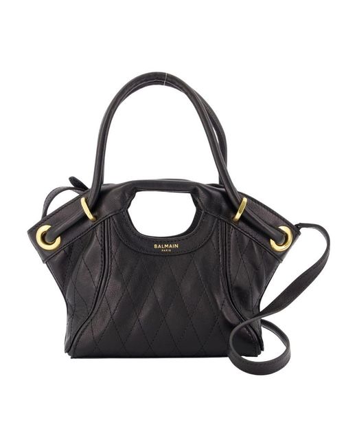 Balmain Black Tote Small