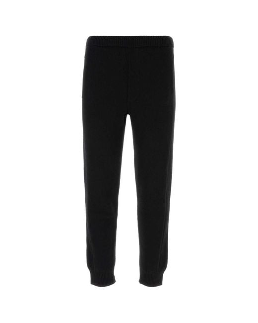 Prada Black Wool Blend Pant for men