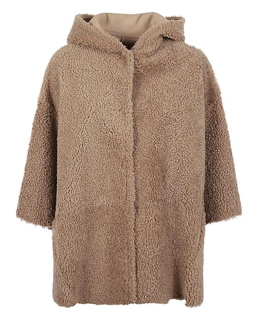 Enes Brown Alice Suede Leather Jacket