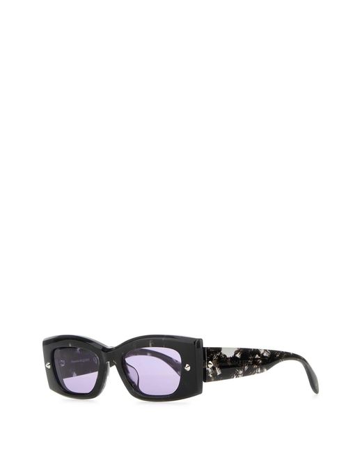 McQueen Black Sunglasses