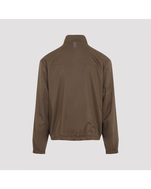 Canali Green Outerwear Jacket for men