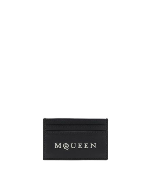 McQueen White Wallets & Card Holders for men