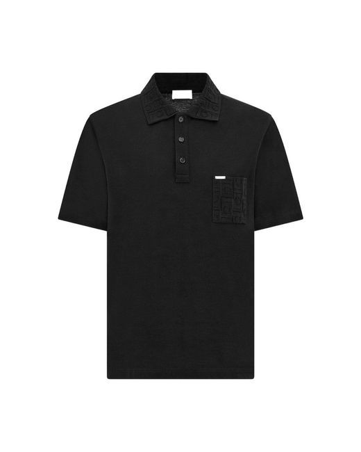 Ferragamo Black Polo Shirts for men