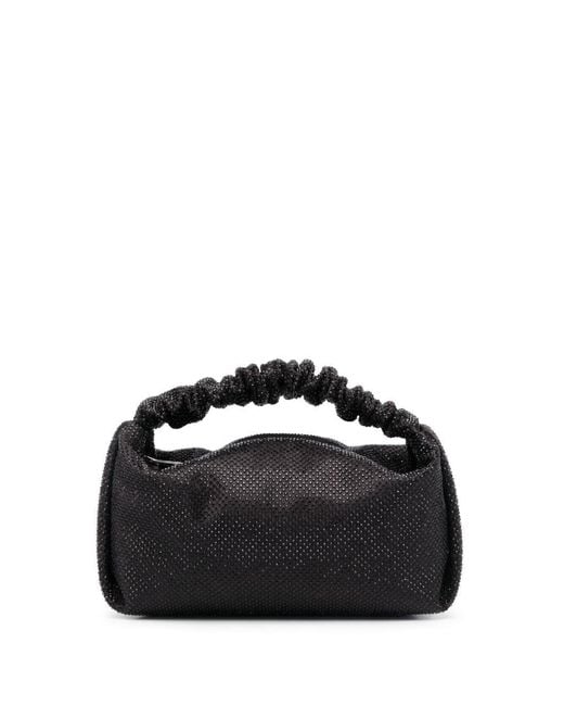 Alexander Wang Black Scrunchie Mini Handbag