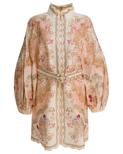 Zimmermann Natural "Daylight" Dress