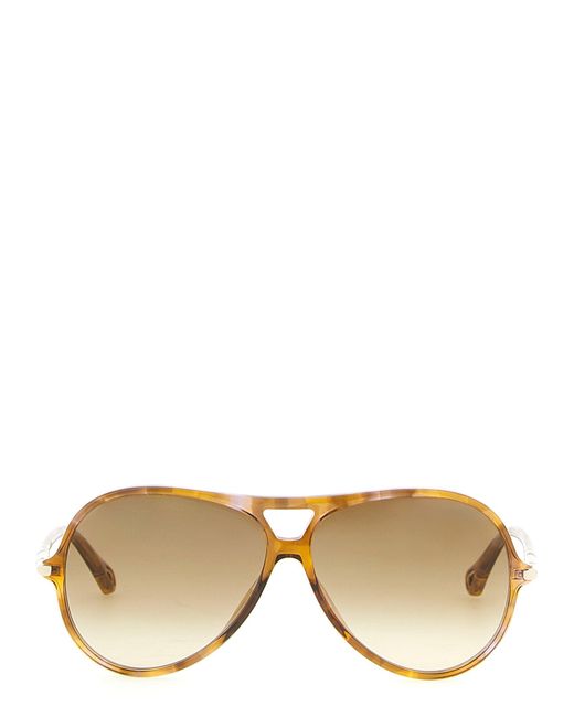 Chloé Natural Chloé '59' Sunglasses