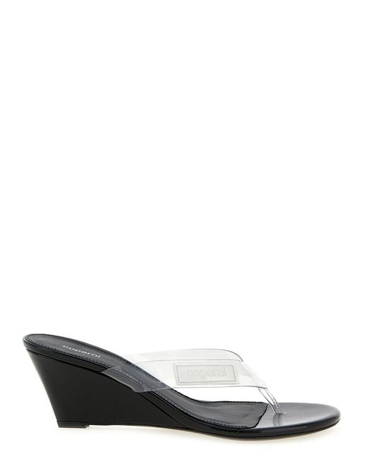 Coperni Multicolor Logo Patch Sandals