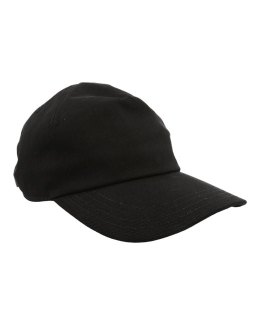 McQueen Black Oversized Embroidered Baseball Cap