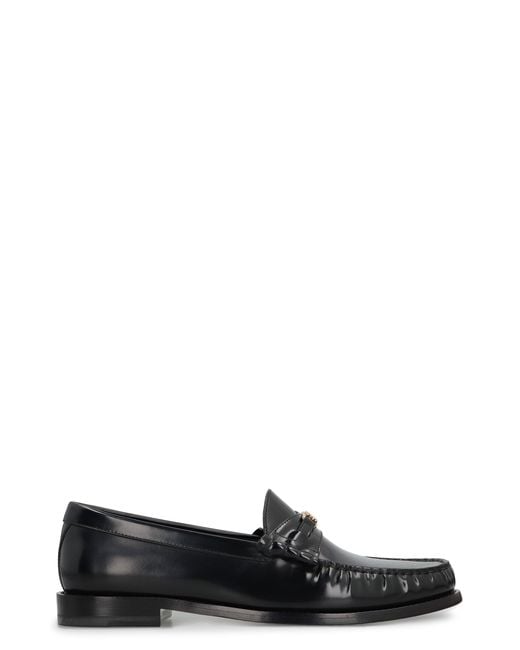 Céline Black Triomphe Loafers for men