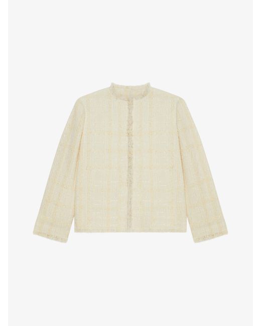 Givenchy Natural Round Neck Jacket Nwt