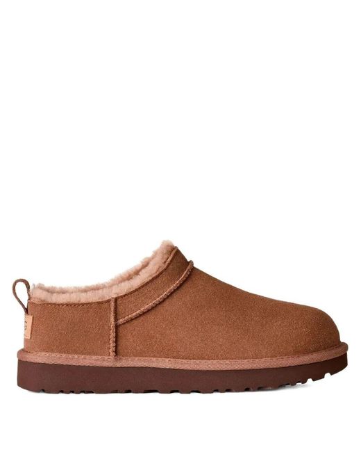 Ugg Brown W Classic Micro Shoes