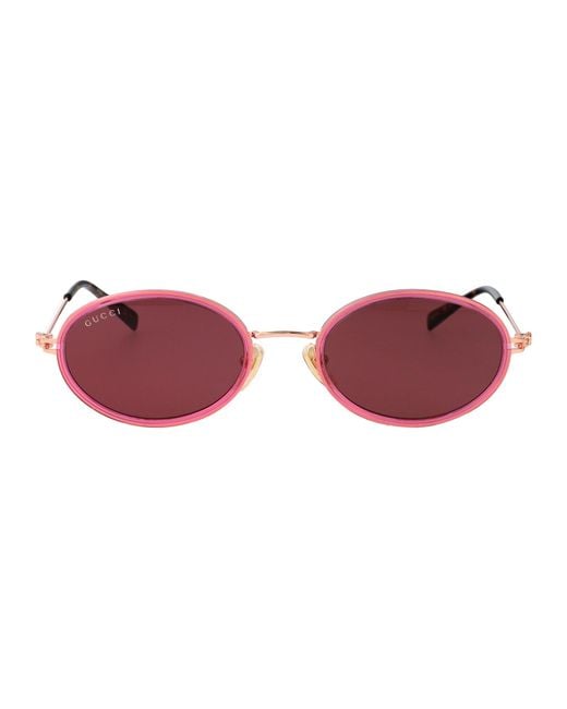 Gucci Red Sunglasses
