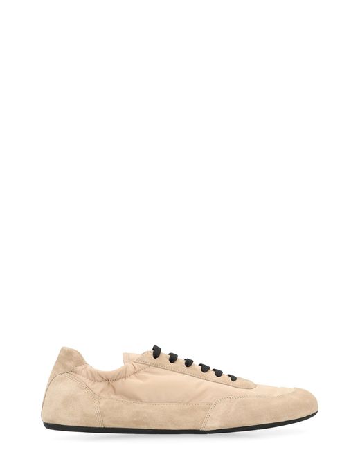 Prada Pink Collapse Low-Top Sneakers
