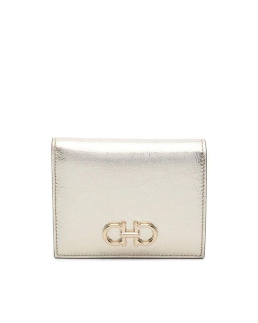 Ferragamo White Wallets & Purses