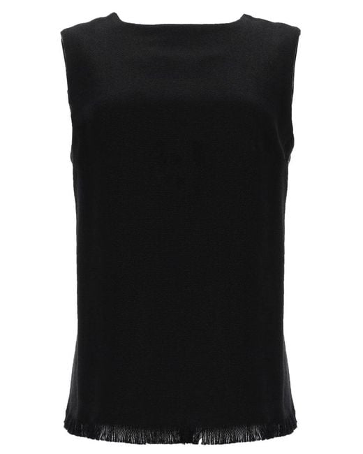 Max Mara Black Top "Anika"