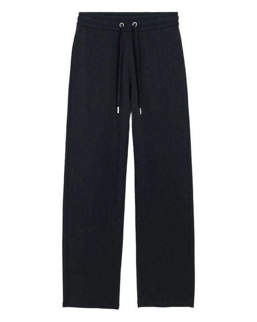 AMI Blue Drawstring-Fastening Track Pants for men