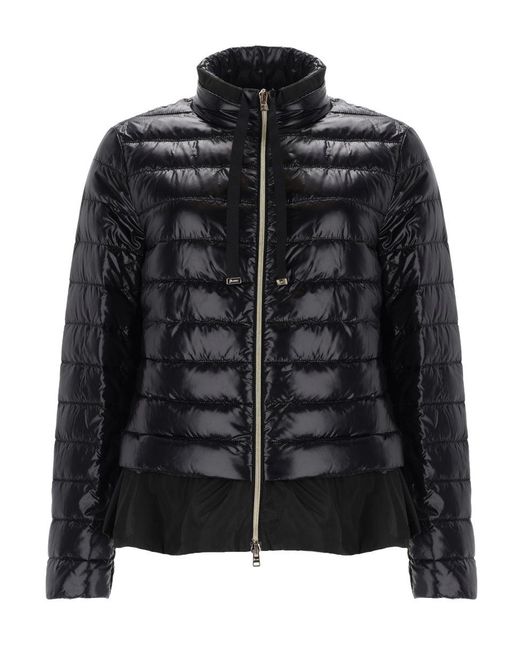 Herno Black Winter Jackets