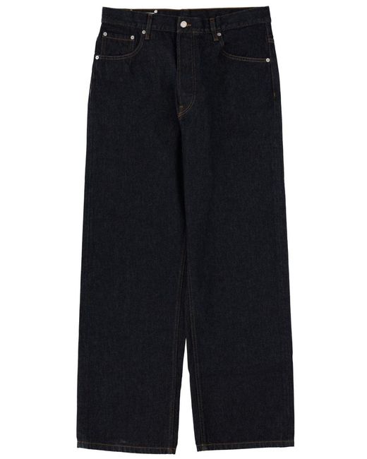 Dries Van Noten Blue Jeans Pine for men