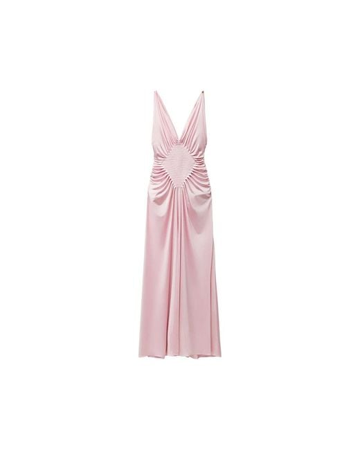 Versace Pink Evening Gown