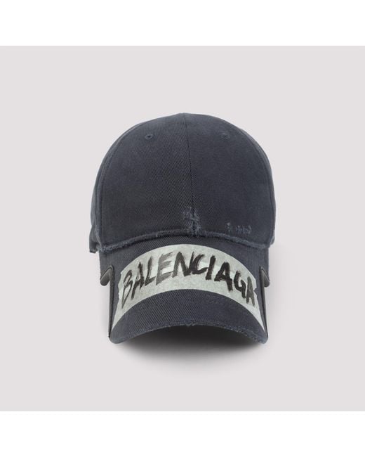 Balenciaga Blue Hat for men