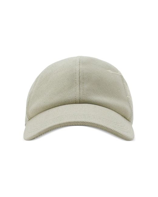 Burberry Natural Ekd Logo Baseball Cap for men