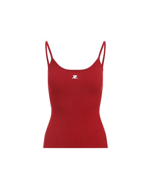 Courreges Red Tshirt