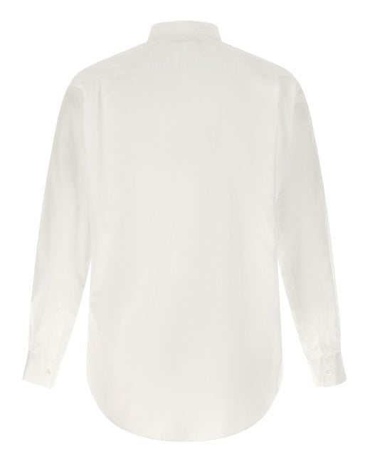 Comme des Garçons Blue Insert Shirt for men
